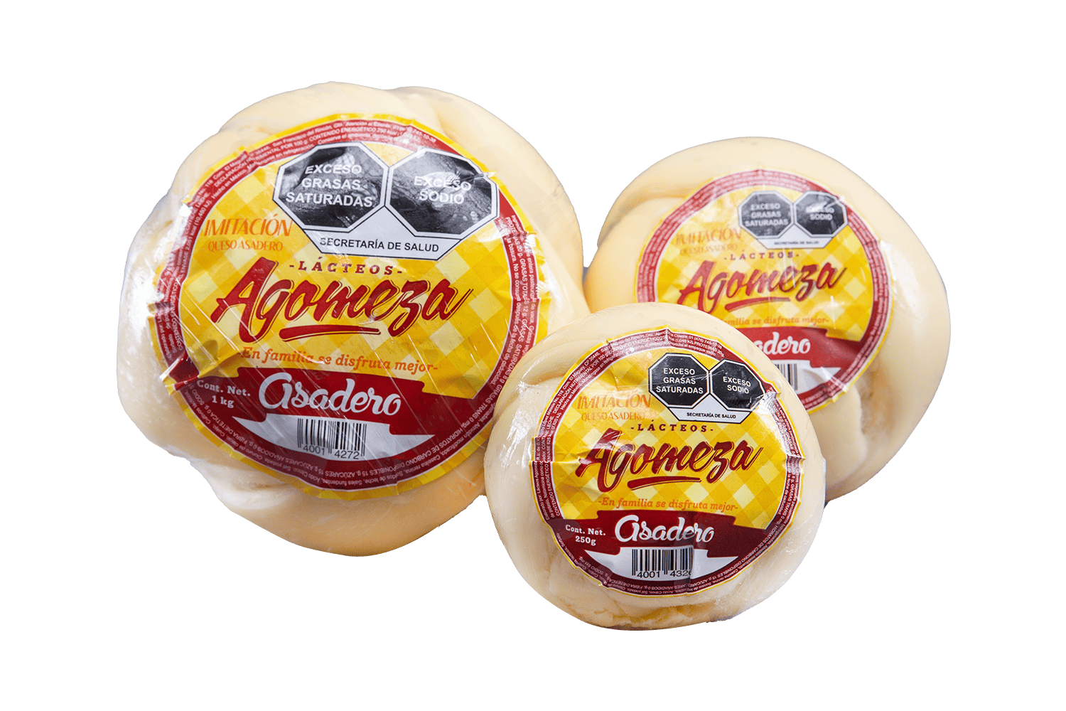 Queso Asadero | Lacteos Agomeza | En familia se disfruta mejor